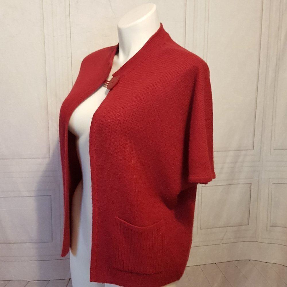Coldwater Creek Short Sleeve Cardigan Size XS 4